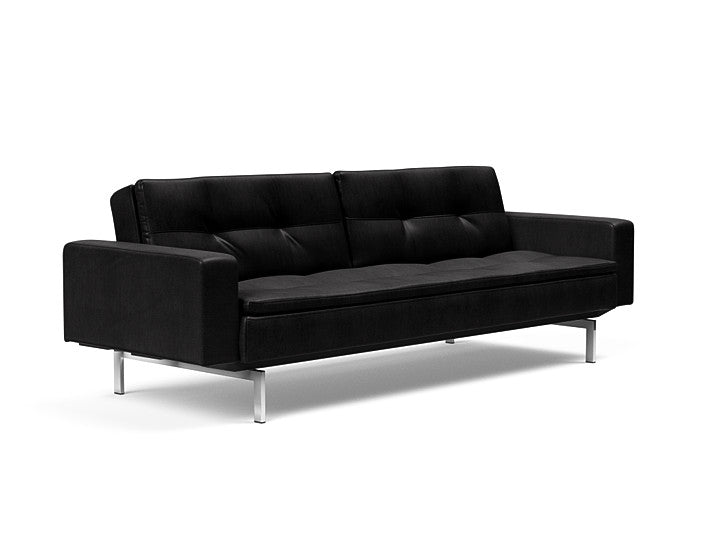 Sovesofa Dublexo med Armlener & Krom ben fra Innovation Living
