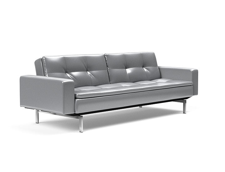 Sovesofa Dublexo med Armlener & Krom ben fra Innovation Living