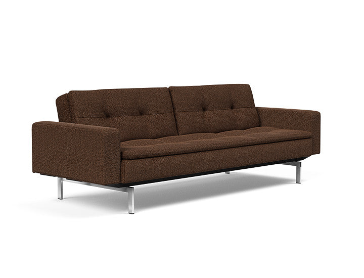 Sovesofa Dublexo med Armlener & Krom ben fra Innovation Living