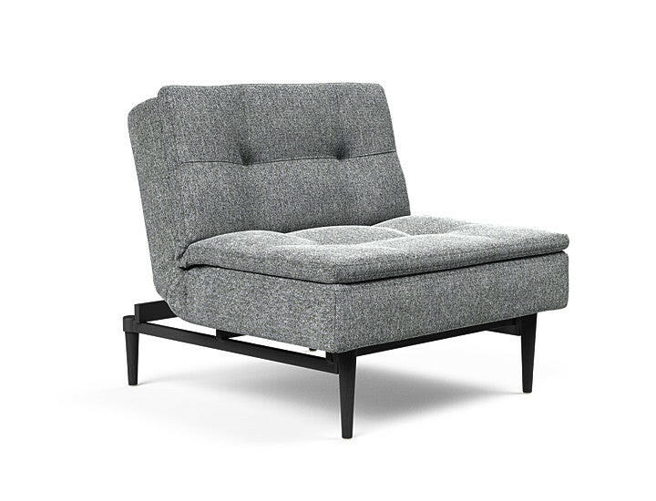 Stol Dublexo med Sort Styletto Ben fra Innovation Living Bedtime.no.