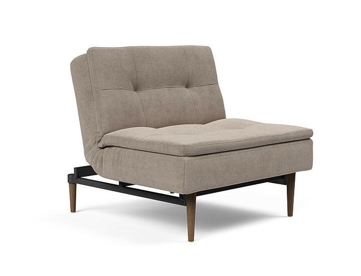 Stol Dublexo med Mørk Styletto Ben fra Innovation Living Bedtime.no.