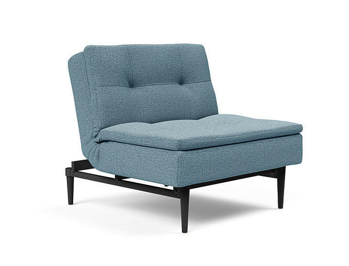 Stol Dublexo med Sort Styletto Ben fra Innovation Living Bedtime.no.