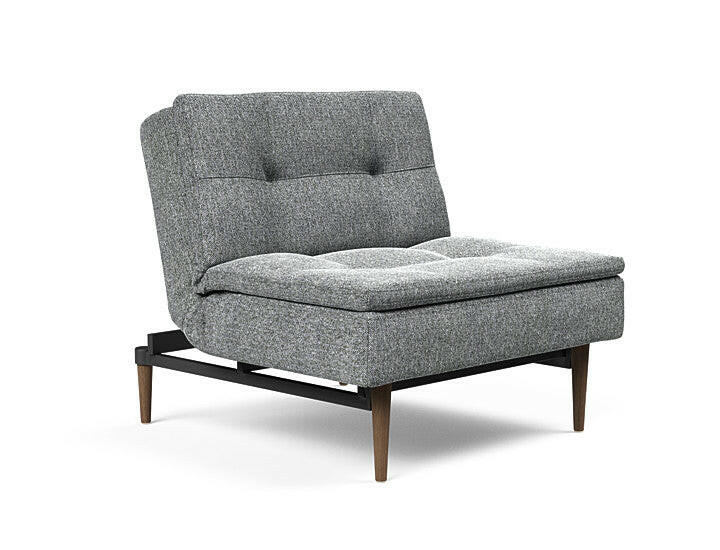 Stol Dublexo med Mørk Styletto Ben fra Innovation Living Bedtime.no.