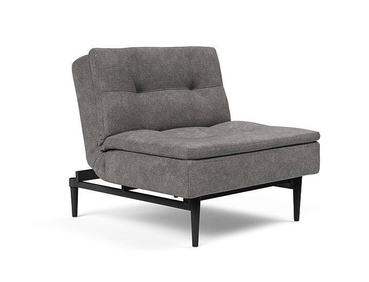 Stol Dublexo med Sort Styletto Ben fra Innovation Living Bedtime.no.