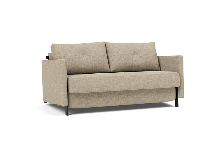 Cubed 02 med armlener – 356 – 140x200 – produktvisualisering fra Innovation Living