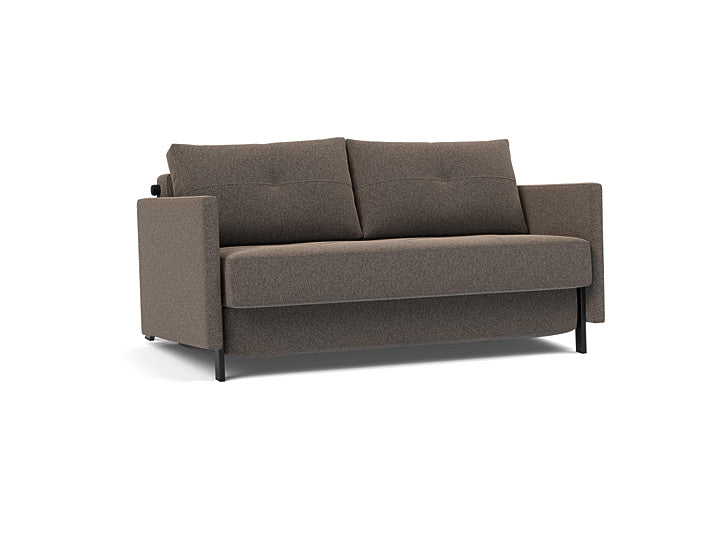 Cubed 02 med armlener – 530 – 140x200 – produktvisualisering fra Innovation Living