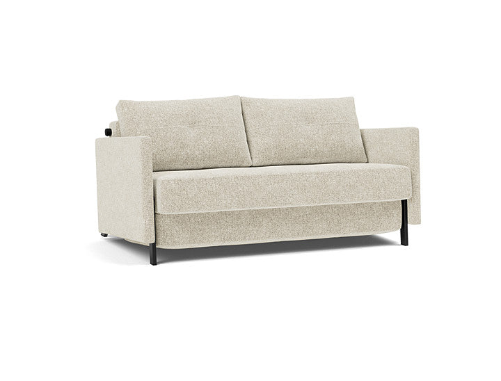 Cubed 02 med armlener – 357 – 140x200 – produktvisualisering fra Innovation Living