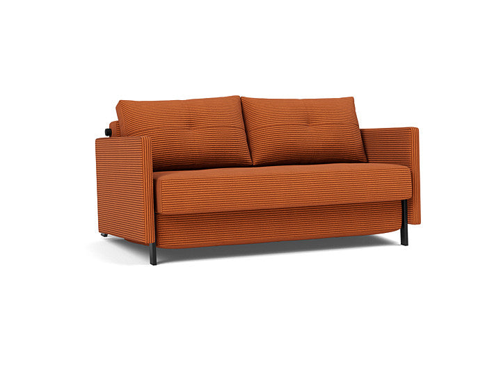 Cubed 02 med armlener – 595 – 140x200 – produktvisualisering fra Innovation Living