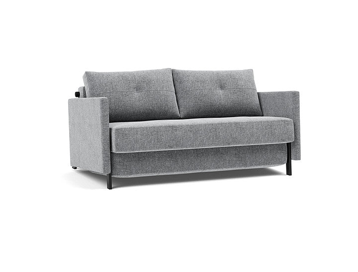 Cubed 02 med armlener – 565 – 140x200 – produktvisualisering fra Innovation Living