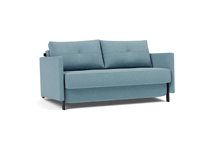 Cubed 02 med armlener – 525 – 140x200 – produktvisualisering fra Innovation Living