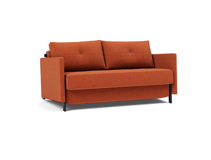 Cubed 02 med armlener – 412 – 140x200 – produktvisualisering fra Innovation Living