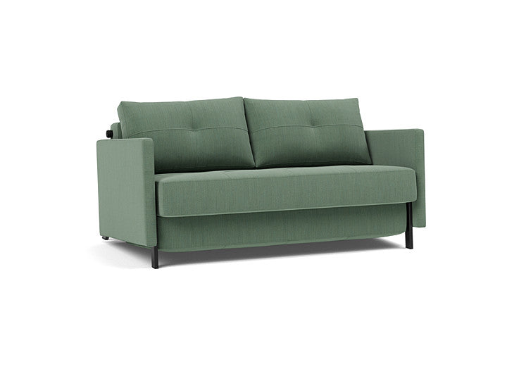 Cubed 02 med armlener – 518 – 140x200 – produktvisualisering fra Innovation Living