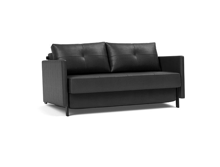 Cubed 02 med armlener – 550 – 140x200 – produktvisualisering fra Innovation Living