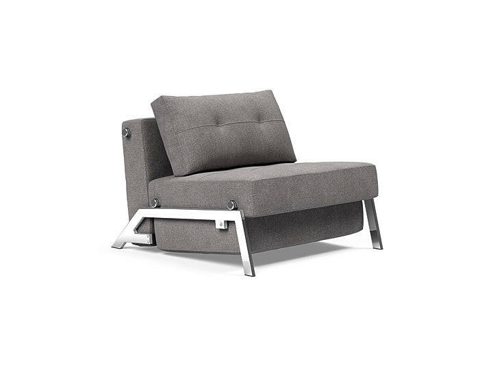 Stol Cubed 02 med Krom Ben fra Innovation Living Bedtime.no.