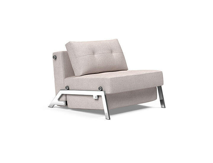 Stol Cubed 02 med Krom Ben fra Innovation Living Bedtime.no.