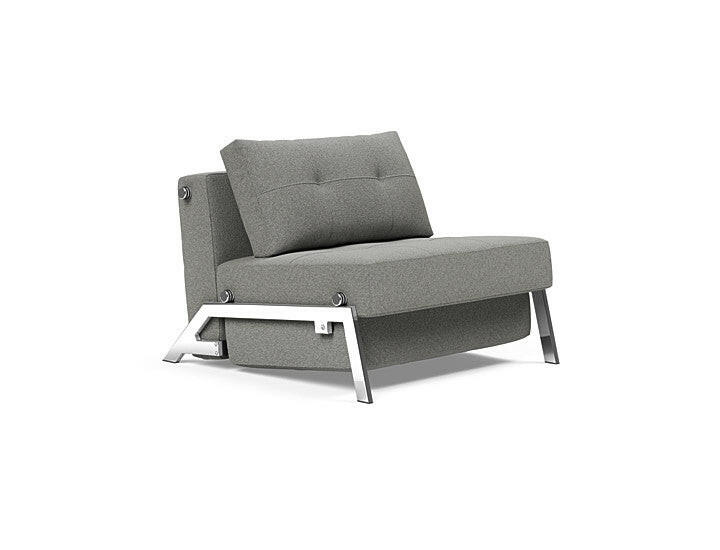 Stol Cubed 02 med Krom Ben fra Innovation Living Bedtime.no.