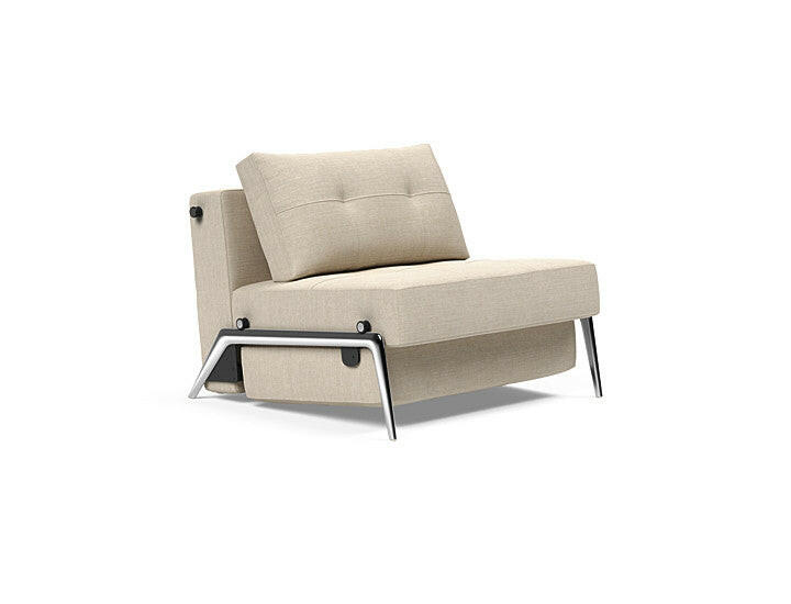 Stol Cubed 02 med Aluminiums Ben fra Innovation Living Innovation Living