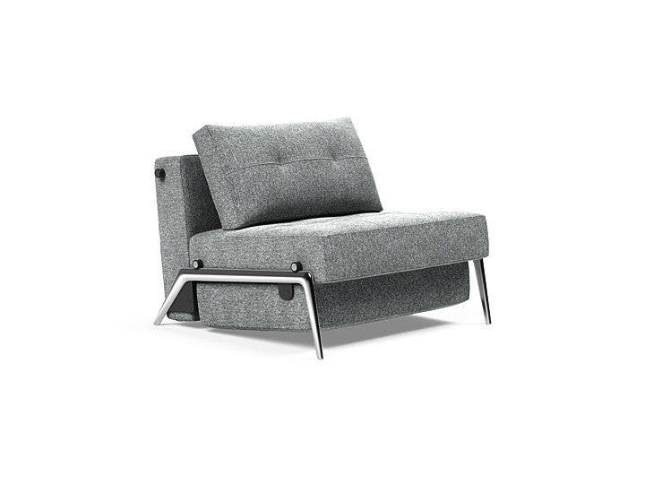 Stol Cubed 02 med Aluminiums Ben fra Innovation Living Innovation Living