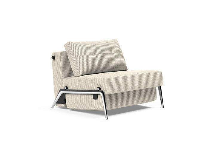 Stol Cubed 02 med Aluminiums Ben fra Innovation Living Innovation Living