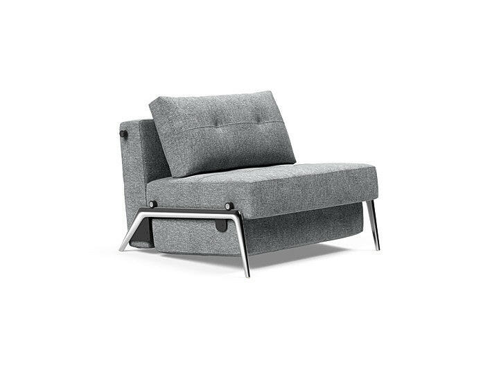 Stol Cubed 02 med Aluminiums Ben fra Innovation Living Innovation Living