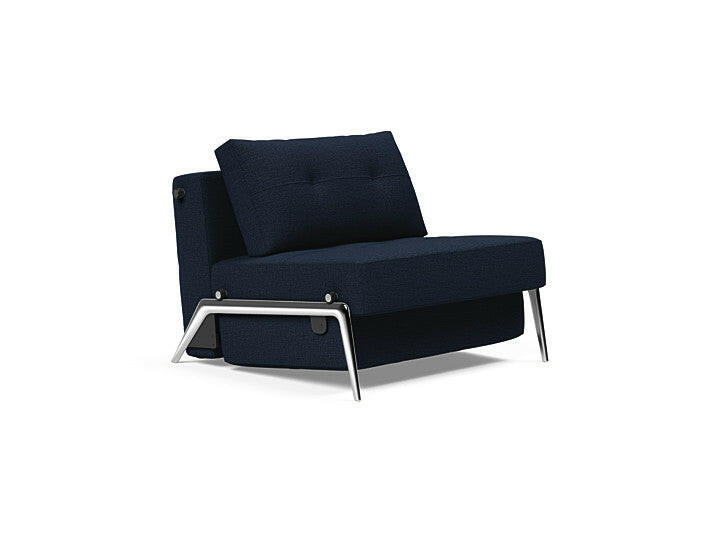 Stol Cubed 02 med Aluminiums Ben fra Innovation Living Bedtime.no.