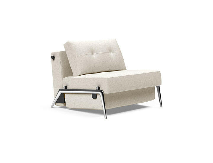 Stol Cubed 02 med Aluminiums Ben fra Innovation Living Innovation Living