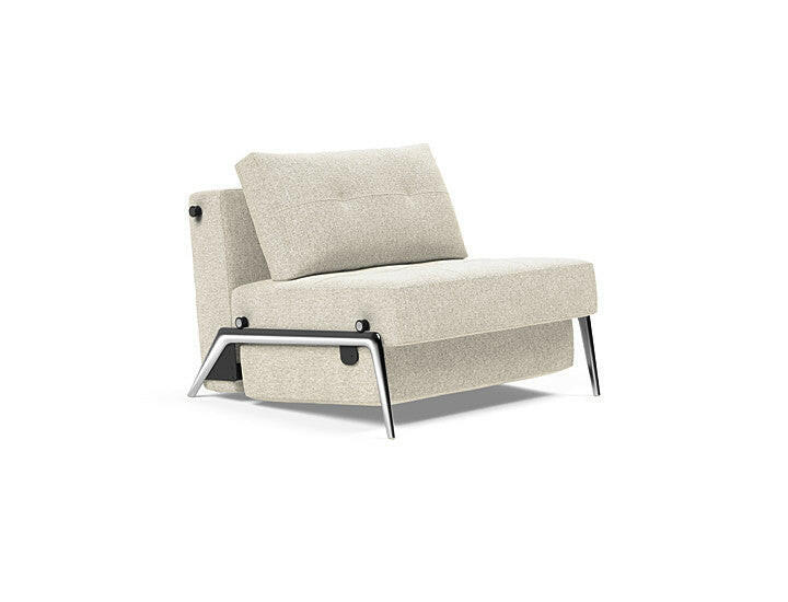 Stol Cubed 02 med Aluminiums Ben fra Innovation Living Innovation Living