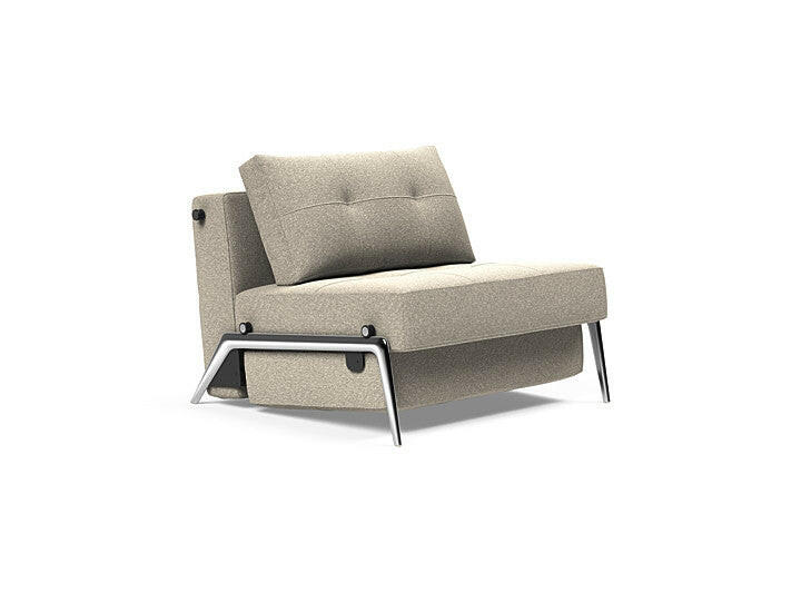 Stol Cubed 02 med Aluminiums Ben fra Innovation Living Innovation Living