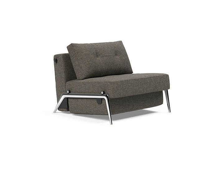 Stol Cubed 02 med Aluminiums Ben fra Innovation Living Bedtime.no.