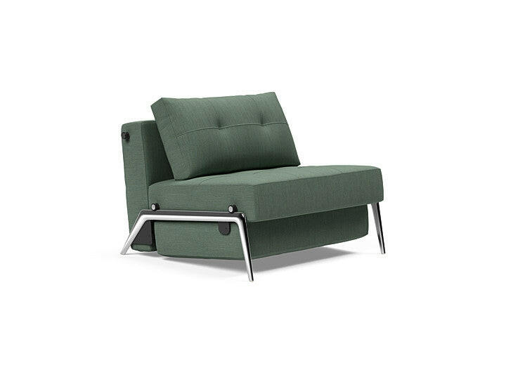 Stol Cubed 02 med Aluminiums Ben fra Innovation Living Bedtime.no.