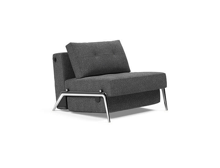 Stol Cubed 02 med Aluminiums Ben fra Innovation Living Innovation Living