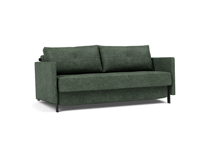 Cubed 02 med armlener – 281 – 160x200 – produktvisualisering fra Innovation Living