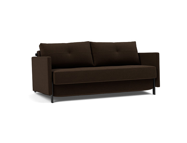 Cubed 02 med armlener – 358 – 160x200 – produktvisualisering fra Innovation Living