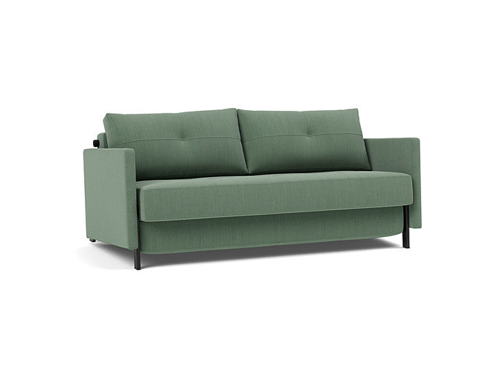 Cubed 02 med armlener – 518 – 160x200 – produktvisualisering fra Innovation Living