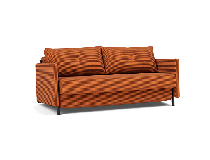 Cubed 02 med armlener – 595 – 160x200 – produktvisualisering fra Innovation Living