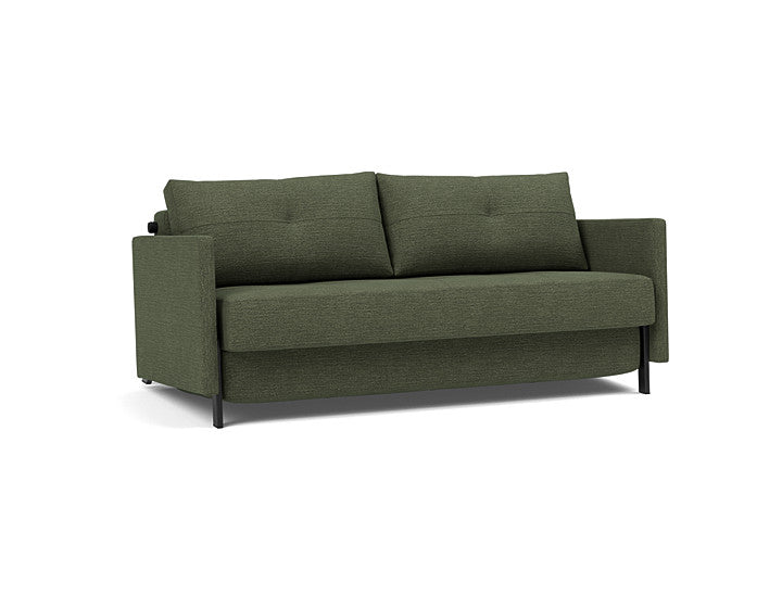 Cubed 02 med armlener – 353 – 160x200 – produktvisualisering fra Innovation Living