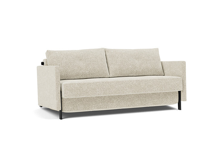 Cubed 02 med armlener – 357 – 160x200 – produktvisualisering fra Innovation Living
