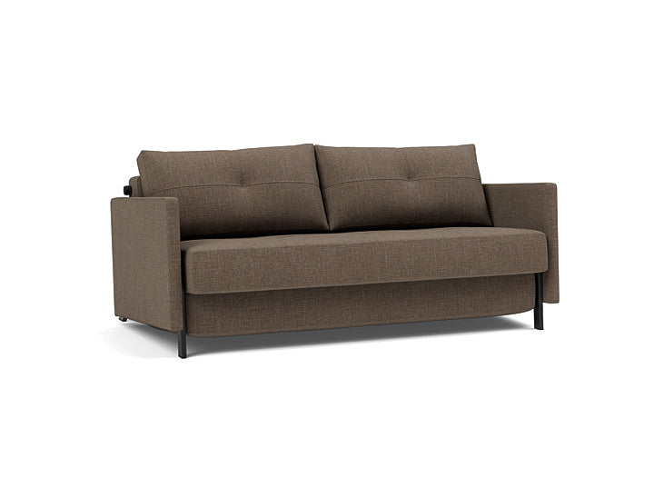 Cubed 02 med armlener – 411 – 160x200 – produktvisualisering fra Innovation Living