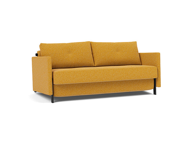 Cubed 02 med armlener – 536 – 160x200 – produktvisualisering fra Innovation Living