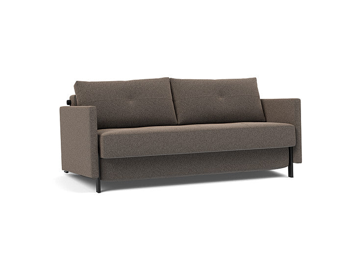 Cubed 02 med armlener – 530 – 160x200 – produktvisualisering fra Innovation Living