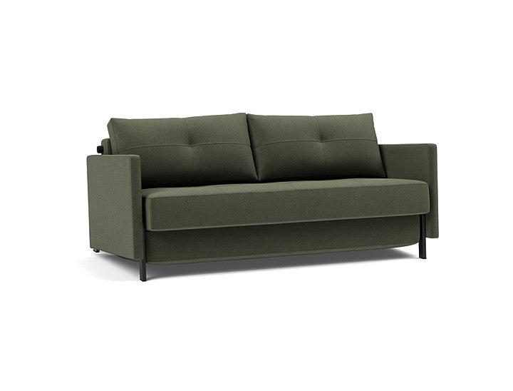 Cubed 02 med armlener – 413 – 160x200 – produktvisualisering fra Innovation Living