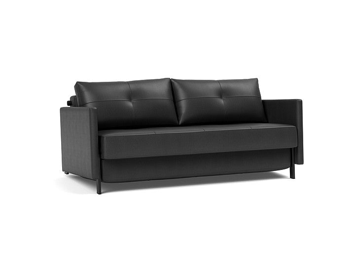 Cubed 02 med armlener – 550 – 160x200 – produktvisualisering fra Innovation Living