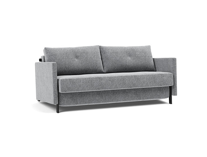 Cubed 02 med armlener – 565 – 160x200 – produktvisualisering fra Innovation Living