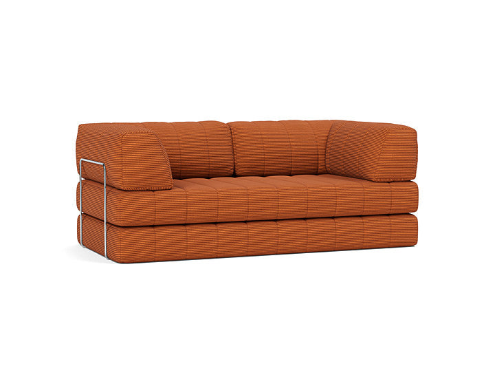 CozyPad C02 – 595 Corduroy Burnt Orange – produktvisualisering fra Innovation Living