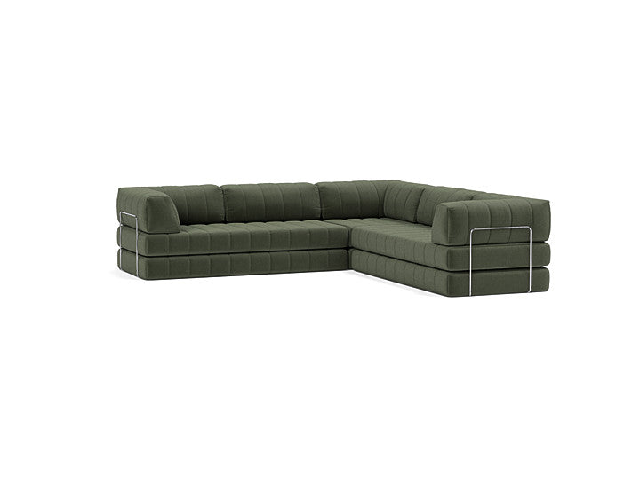 CozyPad C09 – 413 Esina Olive Green – produktvisualisering fra Innovation Living