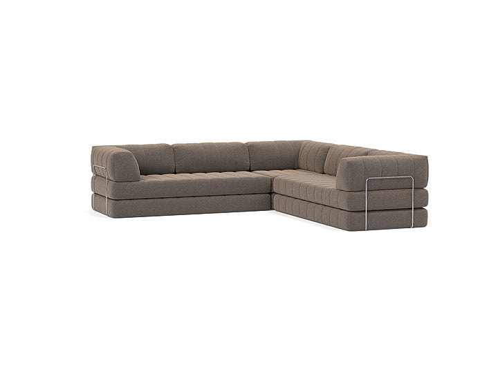 CozyPad C09 – 530 Boucle Taupe – produktvisualisering fra Innovation Living