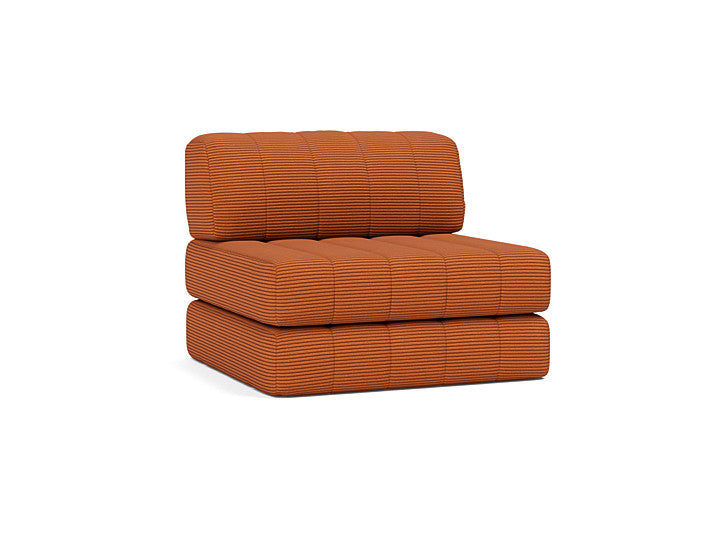 CozyPad C03 – 595 Corduroy Burnt Orange – produktvisualisering fra Innovation Living