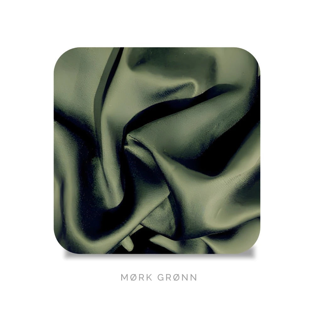 Mørk Grønn bambus laken fra Bedtime Collection