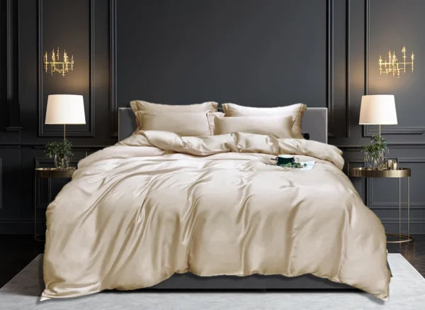 Bambus Sengesett, Beige Bedtime Collection