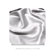 Bambus Laken, Lys Grå Bedtime.no.